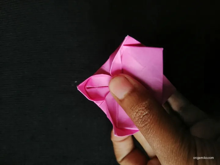origami lotus step 3 (e)