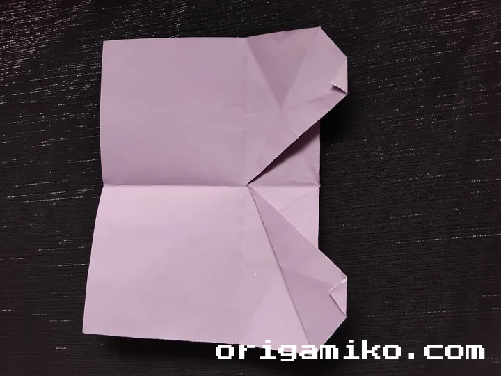 Origami car step 3 b