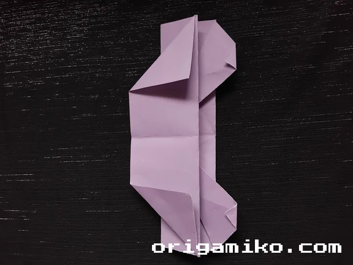 Origami car step 4 b