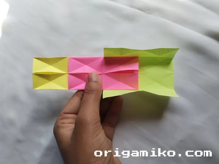 Sticky note fidget toy step 5 d