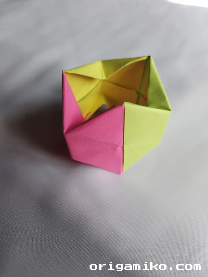 Sticky note fidget toy step 6 d