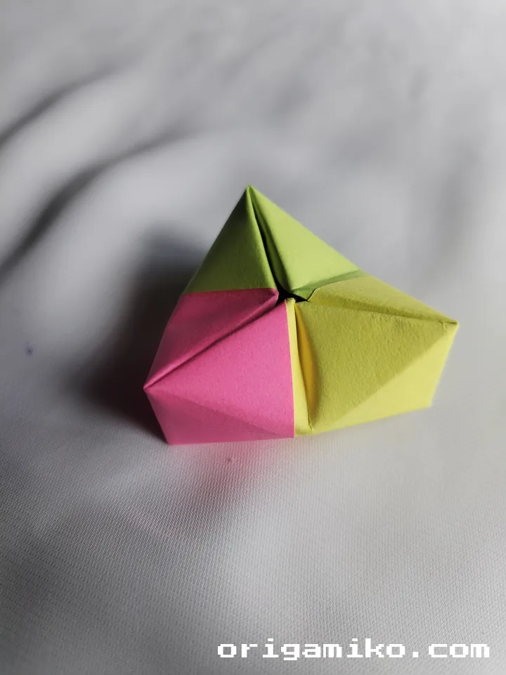 Sticky note fidget toy step 6 e