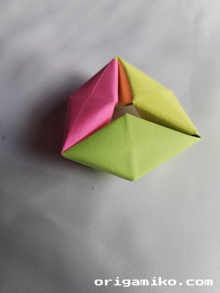 Sticky note fidget toy step 6 f