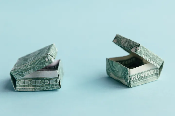 Dollar Bill Money Box