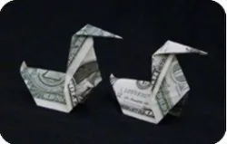 Dollar Bill Money Duck