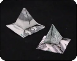 Dollar Bill Money Two-Fifty Pyramid