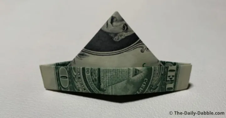 Dollar Bill Origami Hat