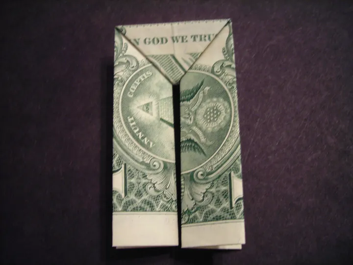 Dollar Bill Origami Pants