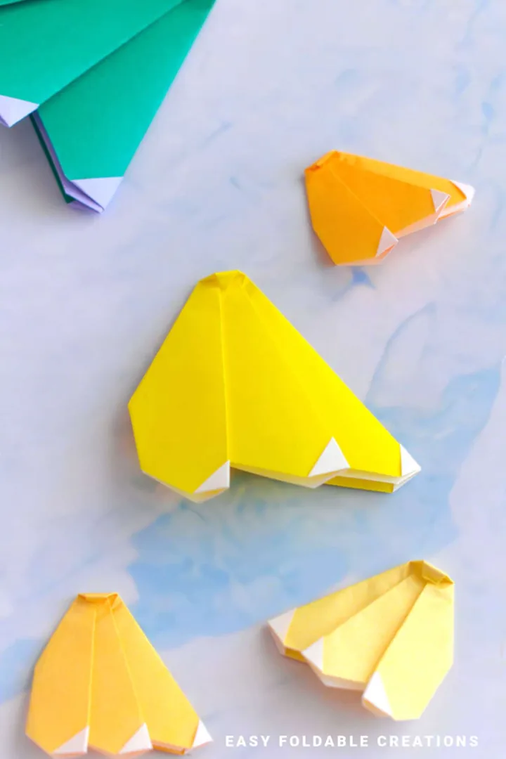 Easy Origami Banana