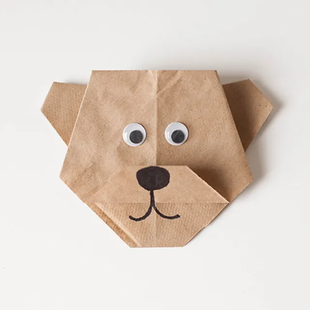 Easy Origami Bear