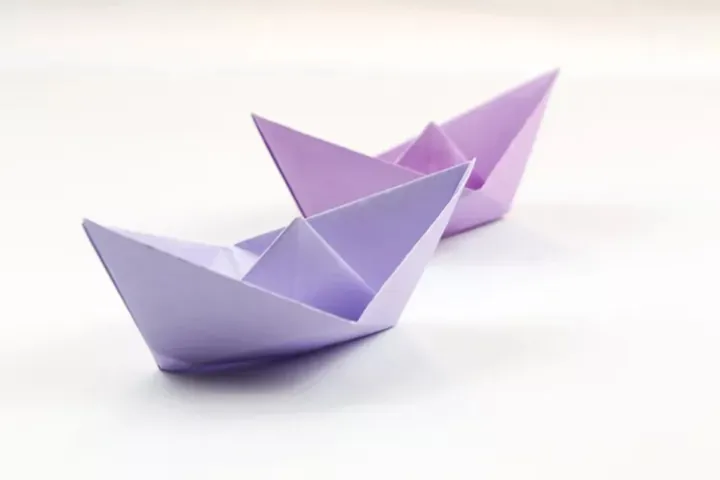 Easy Origami Boat