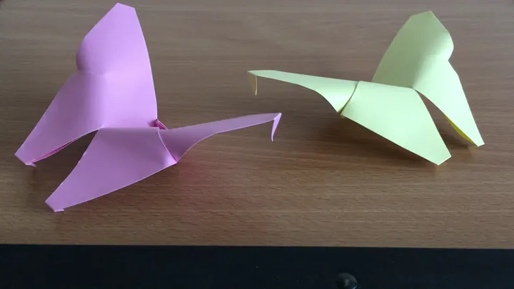 Easy Origami Butterfly