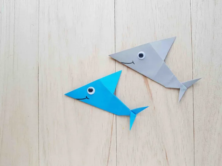Easy Origami Shark