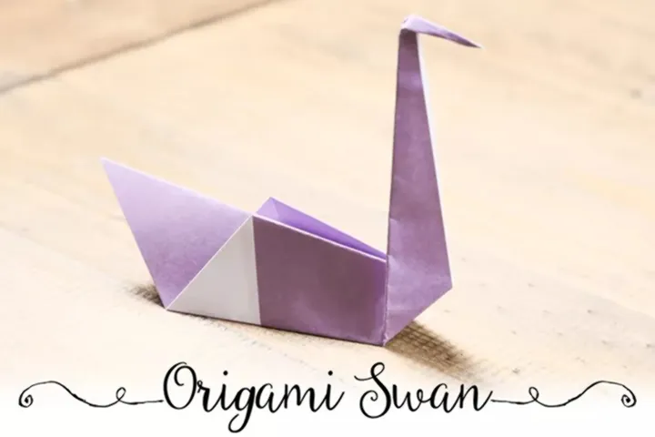 Easy Origami Swan