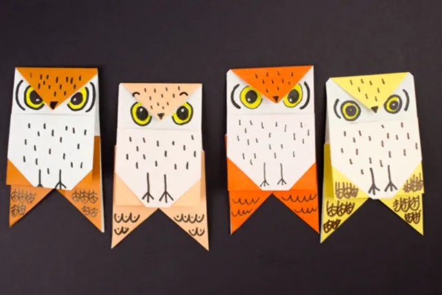 Easy Owl Origami