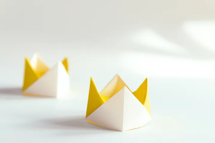 Easy Paper Origami Crown