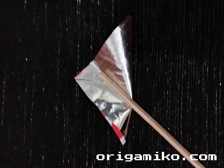 Gum wrapper origami star 2 b