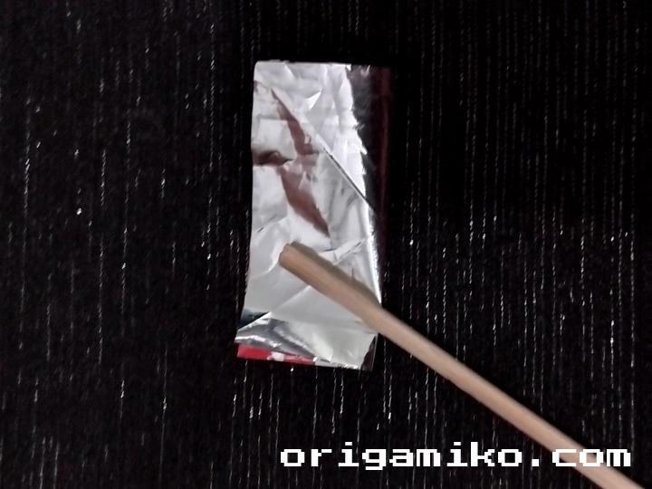 Gum wrapper origami star 2 c