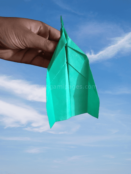 Infinity Arrow Paper Airplane
