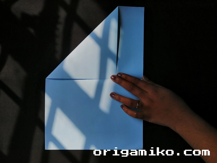 Jet Fighter Paper Airplane step 2 (a)