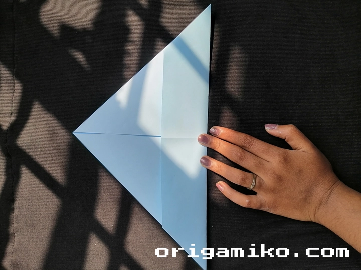 Jet Fighter Paper Airplane step 2 (d)