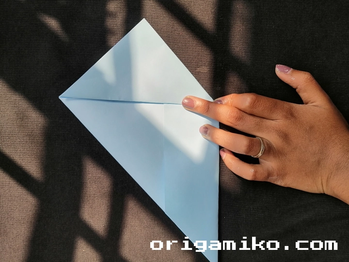 Jet Fighter Paper Airplane step 2 (e)