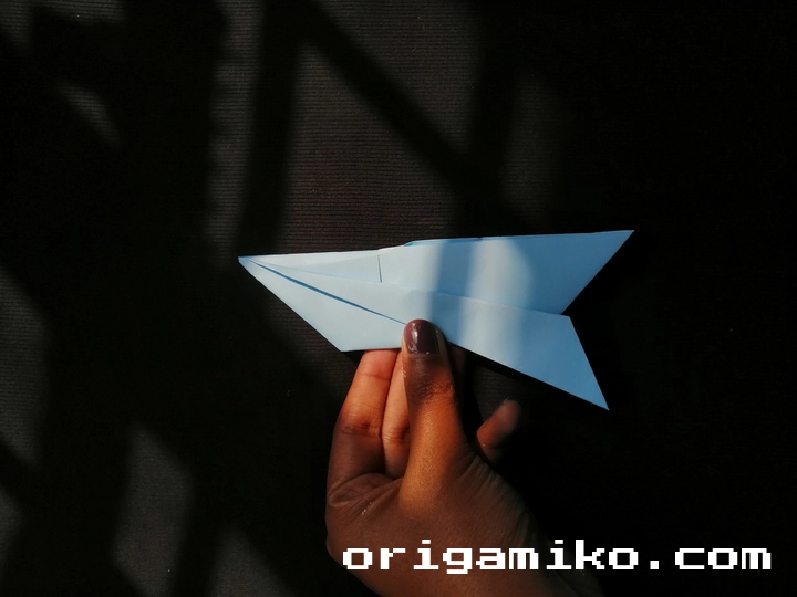 Jet Fighter Paper Airplane step 4 (a)
