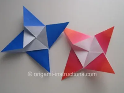 Origami 4-Pointed Star