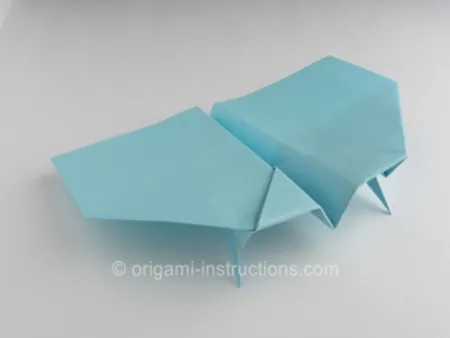 Origami Airplane with Landing Gear