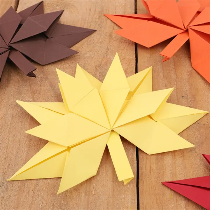 Origami Autumn Leaf