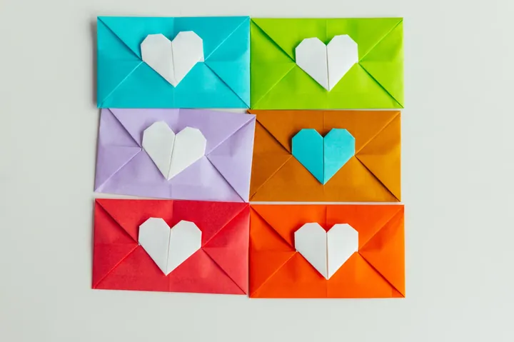 Origami Birthday Card Envelope