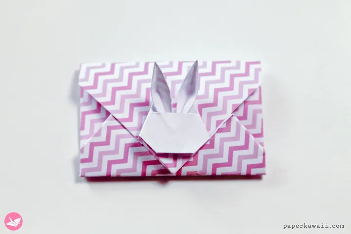 Origami Bunny Rabbit Envelope