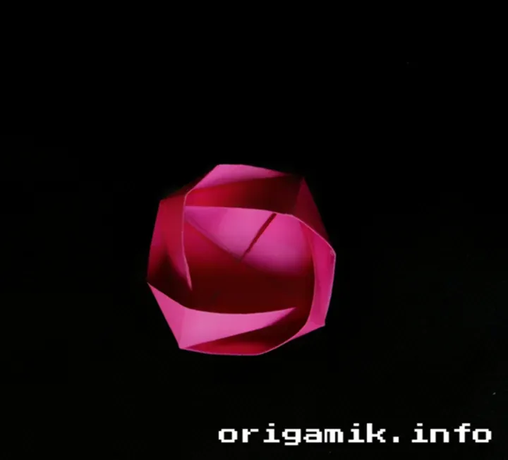 Origami Camelia Flower
