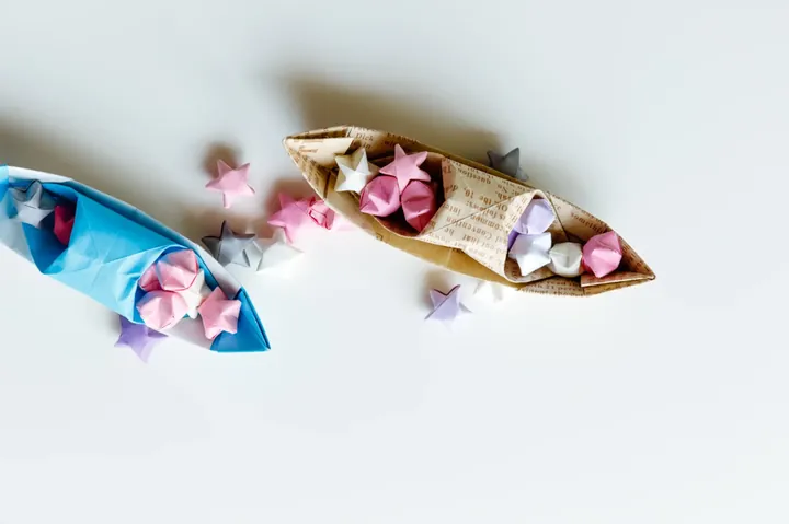 Origami Canoe