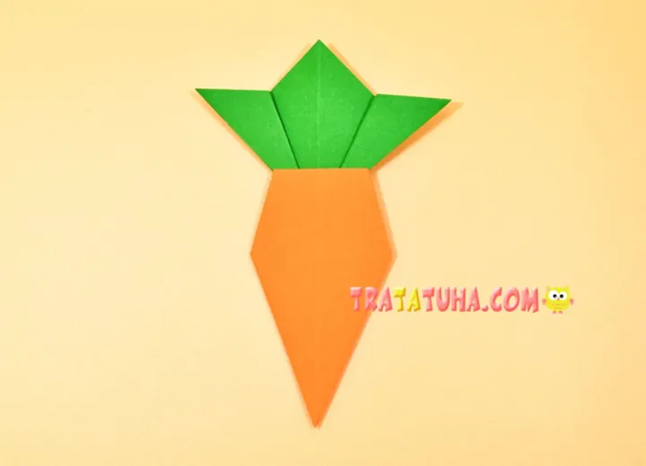 Origami Carrot