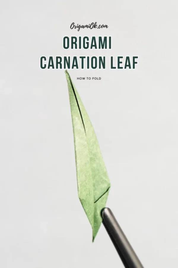 Origami Daffodil Leaf