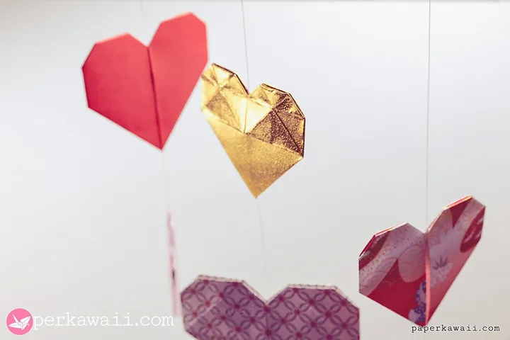 Origami Double-Sided Heart