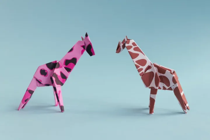 Origami Giraffe