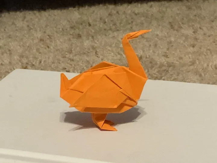 Origami Goose