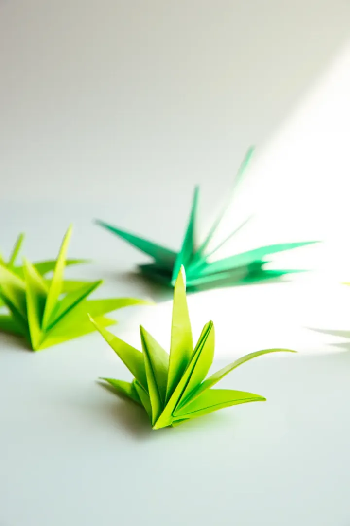 Origami Grass