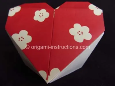 Origami Heart Place Card