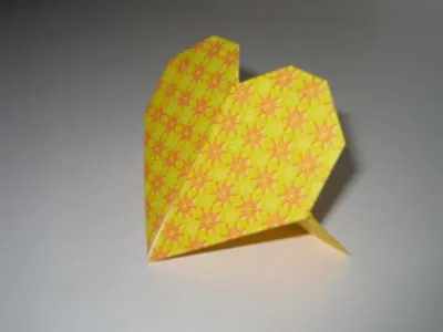Origami Heart with Stand