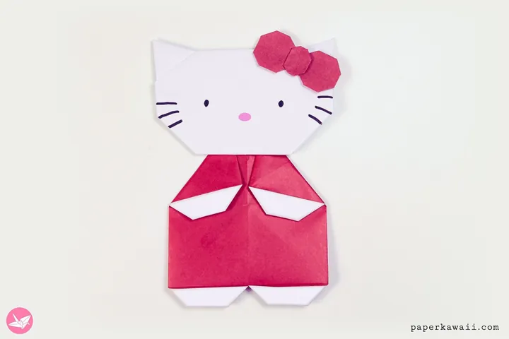 Origami Hello Kitty