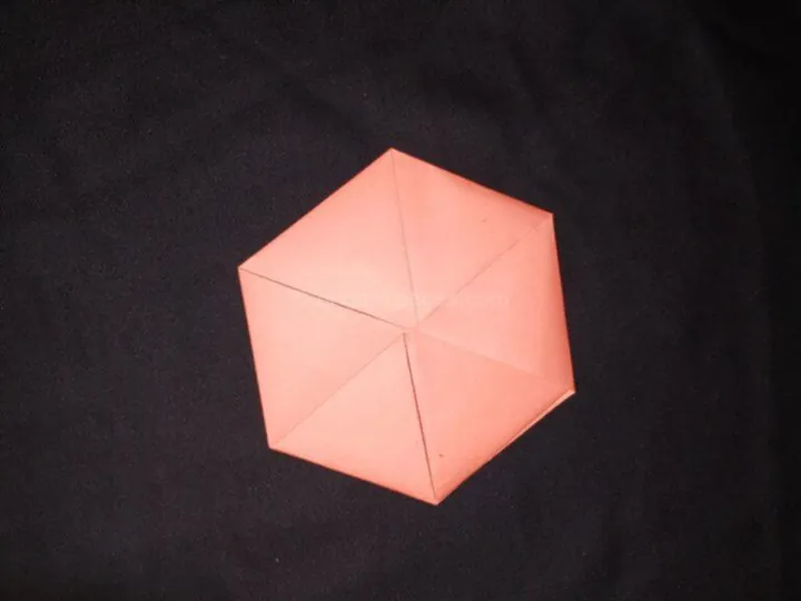 Origami Hexagonal Envelope
