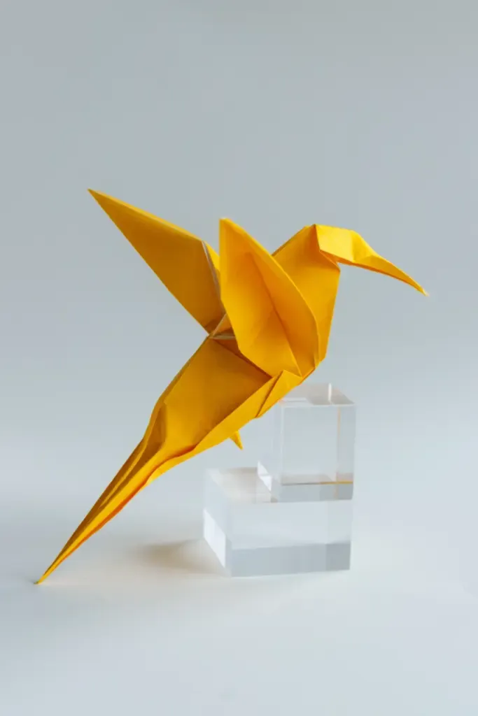 Origami Hummingbird