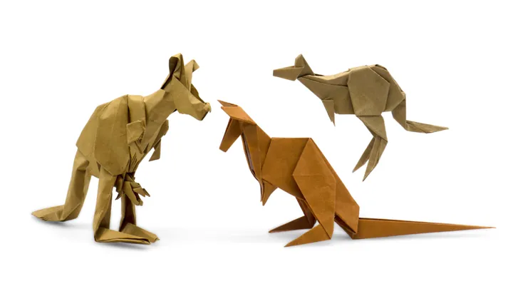 Origami Kangaroo