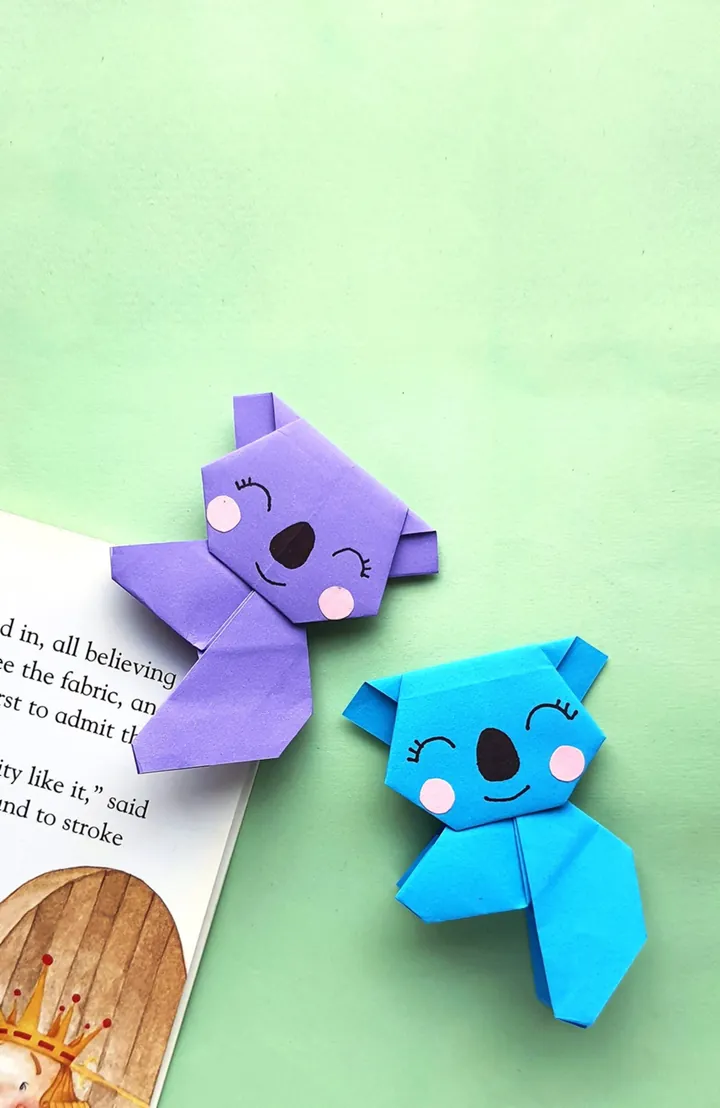 Origami Koala Bookmark