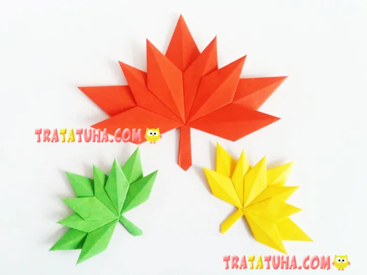 Origami Maple Leaf