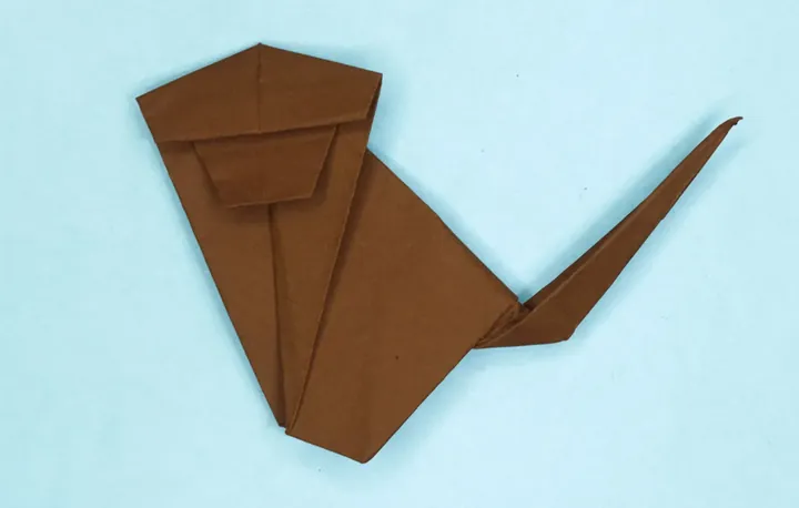 Origami Monkey