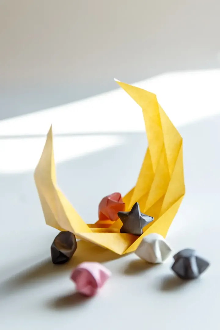 Origami Moon